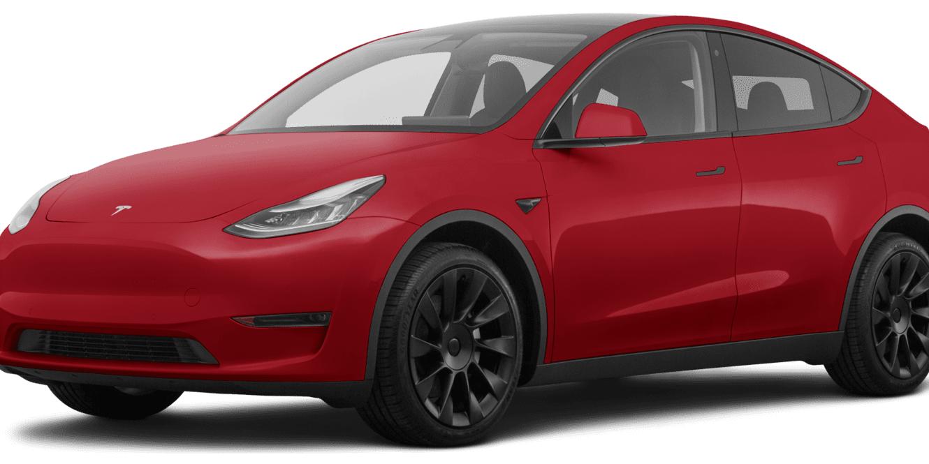 TESLA MODEL Y 2020 5YJYGDEE3LF006049 image